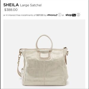 HOBO Sheila Metallic Gold